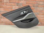 Rear door card panel trim
