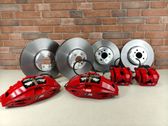 Brake discs and calipers set