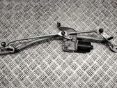 Front wiper linkage and motor