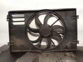 Electric radiator cooling fan