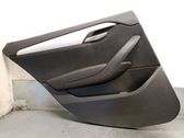 Rear door card panel trim