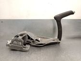 Hand brake release handle