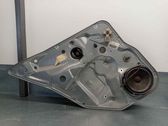 Rear window lifting mechanism without motor