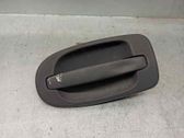 Rear door exterior handle
