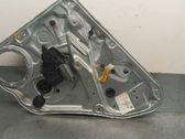 Rear door window regulator with motor