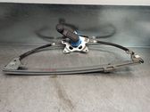 Rear window lifting mechanism without motor