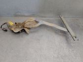 Rear window lifting mechanism without motor