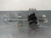 Rear window lifting mechanism without motor