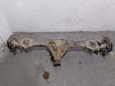 Rear axle beam with reductor