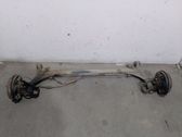 Rear axle beam with reductor