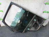 Rear door window regulator with motor