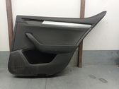 Rear door card panel trim