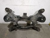 Rear axle beam with reductor