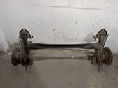 Rear axle beam with reductor