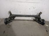 Rear axle beam with reductor