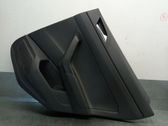 Rear door card panel trim