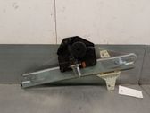 Rear window lifting mechanism without motor
