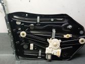 Rear window lifting mechanism without motor