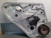 Rear window lifting mechanism without motor