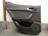 Rear door card panel trim