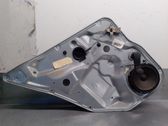 Rear window lifting mechanism without motor