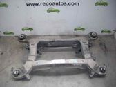 Rear axle beam with reductor