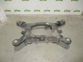 Rear axle beam with reductor