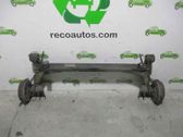 Rear axle beam with reductor