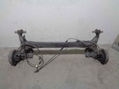 Rear axle beam with reductor