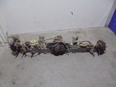 Rear axle beam with reductor