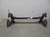 Rear axle beam with reductor