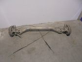 Rear axle beam with reductor