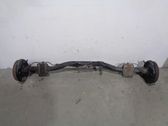 Rear axle beam with reductor