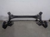 Rear axle beam with reductor