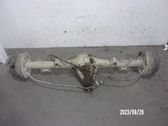 Rear axle beam with reductor