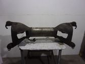 Rear axle beam with reductor