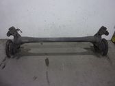 Rear axle beam with reductor