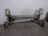 Rear axle beam with reductor