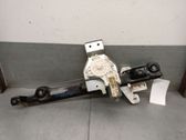 Rear door window regulator with motor