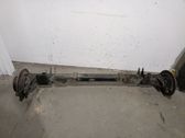 Rear axle beam with reductor