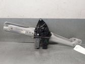 Rear window lifting mechanism without motor