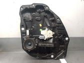 Rear window lifting mechanism without motor