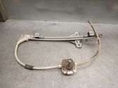 Rear window lifting mechanism without motor