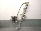 Rear window lifting mechanism without motor