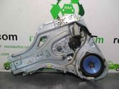 Rear window lifting mechanism without motor
