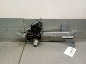 Rear door window regulator with motor