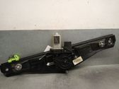 Rear door window regulator with motor