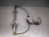 Rear door window regulator with motor