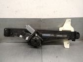 Rear window lifting mechanism without motor
