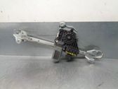 Rear window lifting mechanism without motor